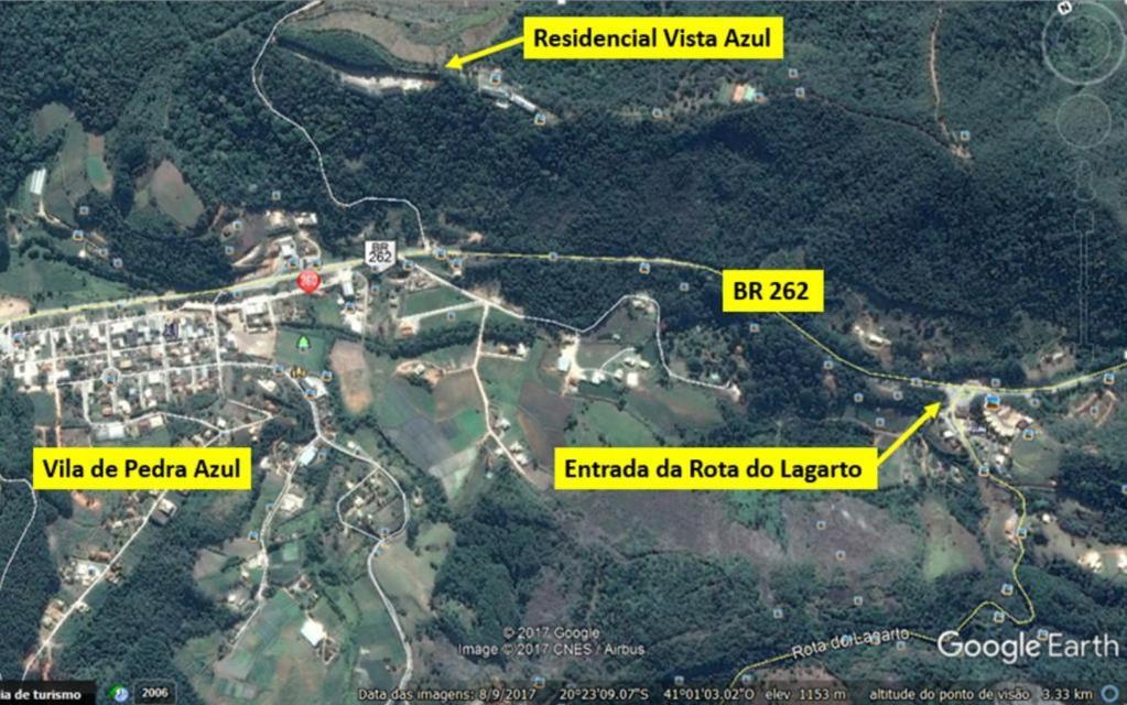 דומינגוס מרטינס Apart Hotel Vista Azul - Hospedagem Nas Montanhas מראה חיצוני תמונה